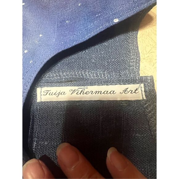 Hand Painted Girls Fairytale Denim Dress Sz 5 NWT - Picture 3 of 6